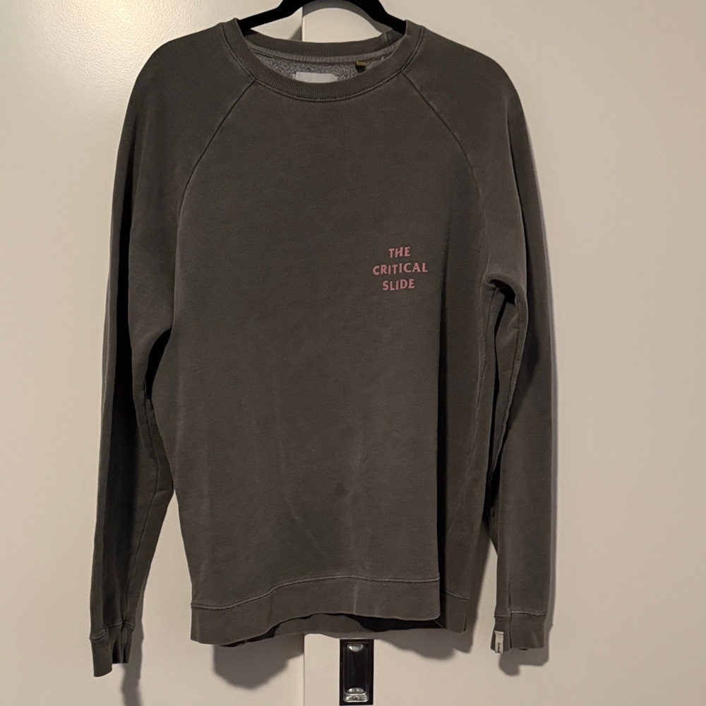 Men's Charcoal Crewneck Sweater
